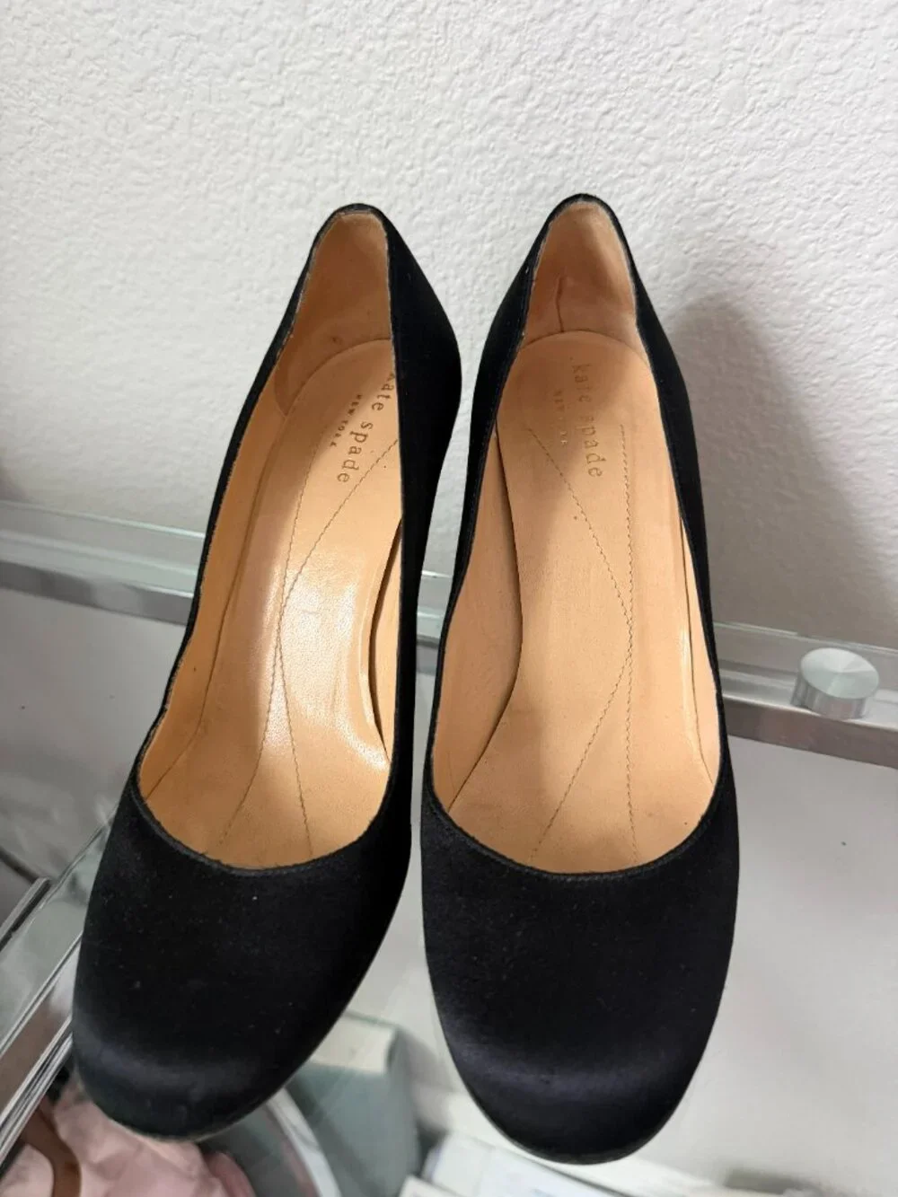 Kate Spade Heels Size 6- Black